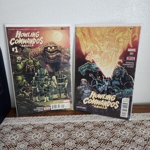 Marvel Howling Commandos Of S.H.I.E.L.D. Comics #1 & #2